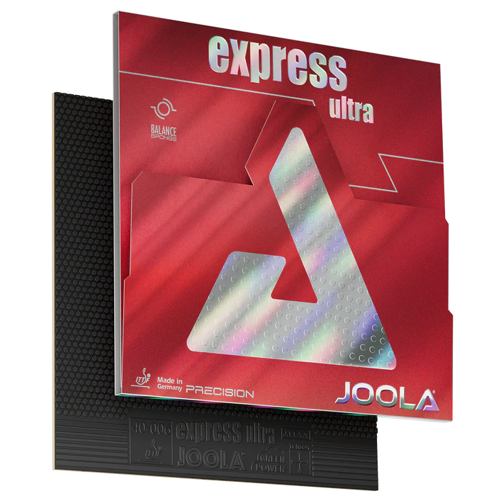 Joola Express Ultra Gomma Per Tennistavolo, Copertura Ultra, Per Giocatori Offensivi