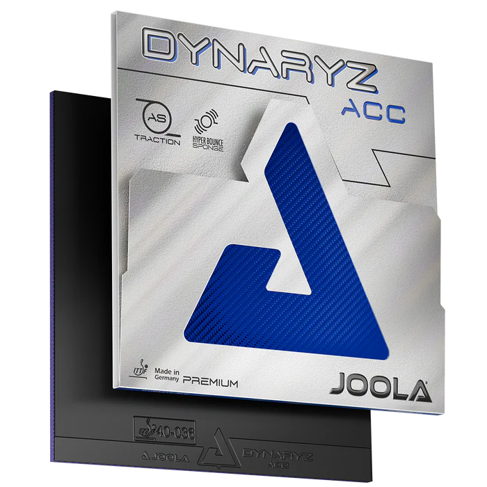 Paars Tafeltennis Rubber 2.0 Mm JOOLA Dynaryz JOOLA Tischtennis Belag Dynaryz CMD - Lila 2,0mm Für Mehr Spin Und Kontrolle JOOLA Dynaryz CMD Belag 2.0 Mm Dikte