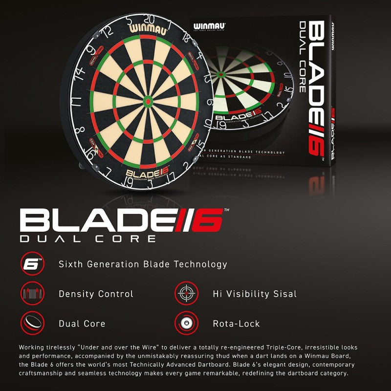 WINMAU Blade 6 Dual Core Go4 Sports