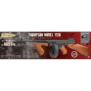 CYBERGUN - Thompson M1928 Drum FullMetal/Wood AEG
