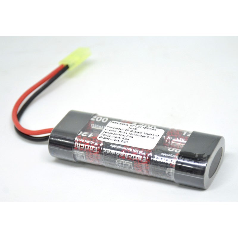 ASG - Baterija EP 7,2V 1200mAh NiMh