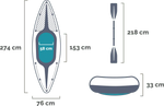 Load image into Gallery viewer, INTEX - Kayak - Challenger K1
