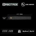 Load image into Gallery viewer, WINMAU - SOFT | Sabotage Black
