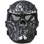 Load image into Gallery viewer, KombatUK - Skull mesh mask | Gunmetal
