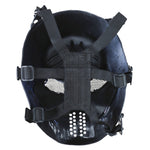 Load image into Gallery viewer, KombatUK - Skull mesh mask | Gunmetal
