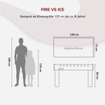 Load image into Gallery viewer, CARROMCO - Fire vs Ice 4,5ft
