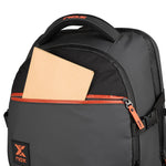 Load image into Gallery viewer, NOX - LUXURY SERIES | Open Black/Red Backpack
