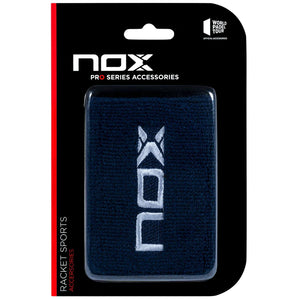 NOX - Sport Wristbands Navy Blue/White