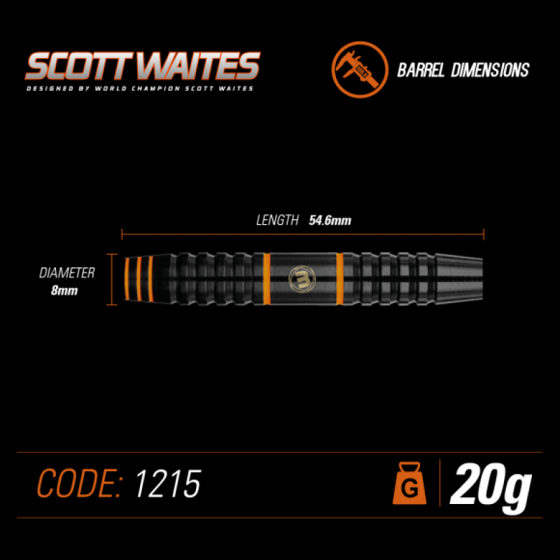 WINMAU - STEEL | Scott Waites Conversion